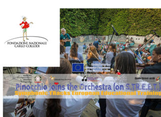 Pinocchio Joins the orchestra. 5 giorni di campus musicale online per giovani italiani, serbi e portoghesi | Fondazione Collodi